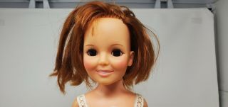 Vintage 1971 Ideal Growing Hair Crissy Doll Redish Brown Hair 18 
