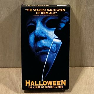 Halloween 6: The Curse Of Michael Myers (vhs 1996) Horror Slasher Dimension Rare