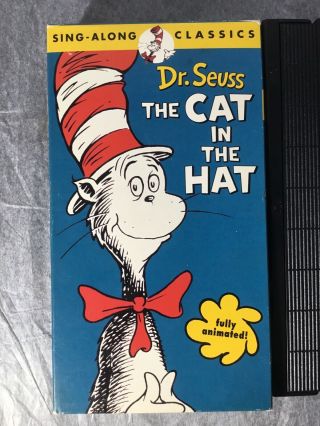 Dr.  Seuss The Cat in the Hat VHS Video Tape Sing Along Classics 1994 Rare FAST 2