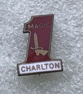 Very Rare & Old 1970’s Charlton Athletic Supporter Enamel Badge