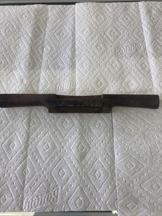 Antique Wooden Draw Knife Spoke Shave