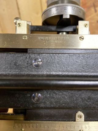 WM Gaertner & Co Chicago Antique Optical Comparator Rare Wow 3