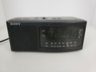 Sony Dream Machine Icf - C740 Alarm Clock Radio Plug In Or Battery