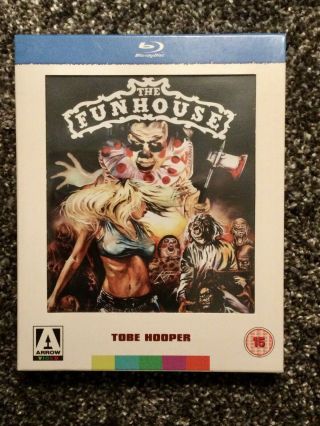 The Funhouse Blu Ray Arrow Video Limited Edition Window Slipcase Rare Oop