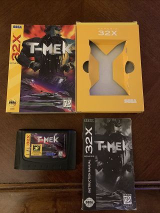 Sega Genesis 32x T - Mek Case Rare