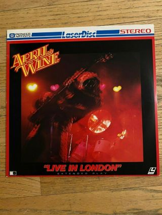 April Wine - Live In London Laserdisc Ld - Very Rare Music