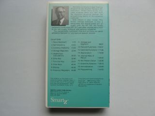 Rare SMARTZ Hewlett Packard HP 12c financial calculator Training video VHS 2