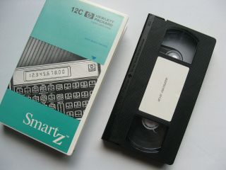 Rare SMARTZ Hewlett Packard HP 12c financial calculator Training video VHS 3
