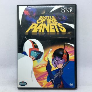 Battle Of The Planets Vol.  1 Dvd Rare 70s Anime G - Force Casey Kasem