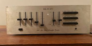 Sae Mark 9 (ix) Solid State Stereo Preamplifier Equalizer Great Rare