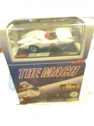 Rare Speed Racer Mach 5 Mini - Z Rc Car & Remote Control 1/28 Collectible Model