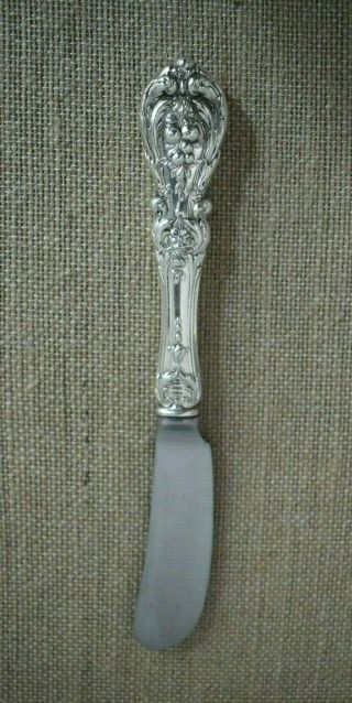 Reed & Barton Francis I Sterling Butter Knife Hollow Handle 6 1/4 " Long No Mono