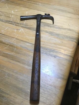 Antique Rare & Unusual Collectible W C Wynn Cobblers Shoe Repair Hammer