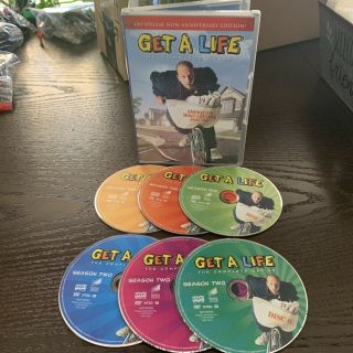 Get A Life: The Complete Series Season 1,  2 Dvd Complete 6 Disc Rare Oop