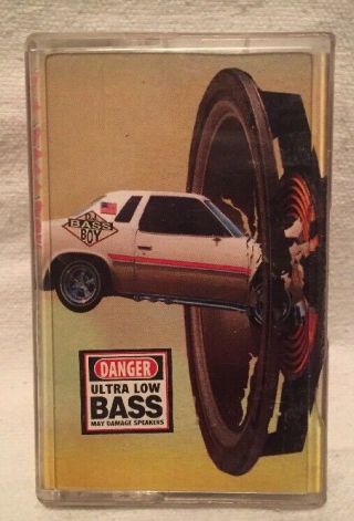 Dj Bass Boy Licensed To Bass - - Rare Oop Music Cassette Tape