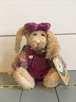 Vintage Jb Bean Boyds Bears Bunny Rabbit Emily Babbit Easter Cute