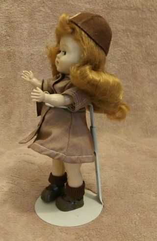 Vintage Ginger Doll Terri Lee Tag Girl Scout Brownie Outfit Blue Eyes 2