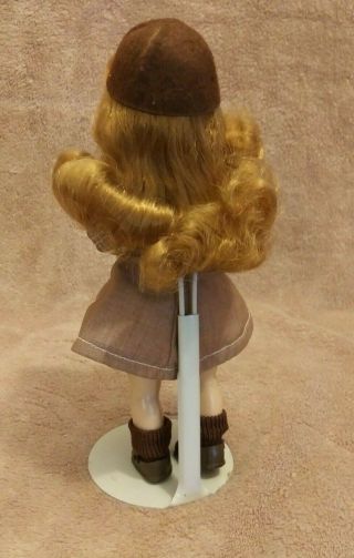 Vintage Ginger Doll Terri Lee Tag Girl Scout Brownie Outfit Blue Eyes 3