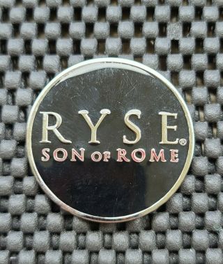 Ryse Son Of Rome Military Exclusive Challenge Coin Medal Rare Promo Xbox Ps4 Luv