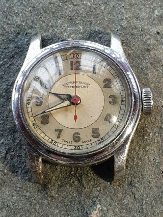 Gents /mens Vintage Immerfort Watch Spares Or Repairs