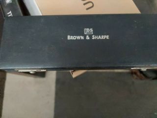 Antique Brown & Sharpe 570 collectible Vernier caliper box machinist 2