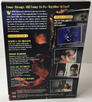 Mystery Science Theater 3000 Vol 10.  1 DVD Ultra Rare Godzilla Vs Megalon MST3K 3