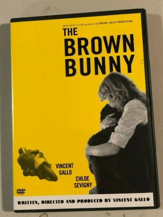 The Brown Bunny Unrated Dvd Out Of Print Rare Vincent Gallo / Sevigny Oop
