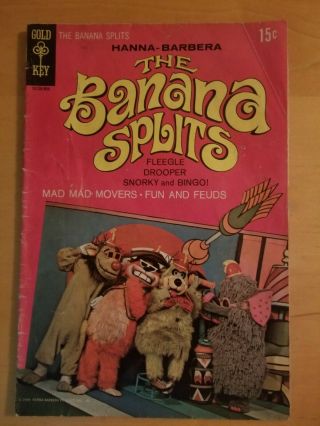 The Banana Splits 1 Hanna Barbera Comic 1969 Rare Comic