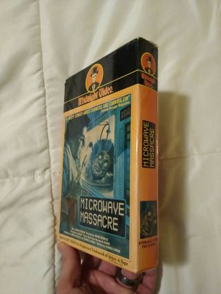 MICROWAVE MASSACRE VHS BIG BOX HORROR MIDNIGHT VIDEO 1983 SELECT A TAPE RARE 3
