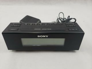 Sony Dream Machine Icf - C707 Am/fm Clock Radio With Nature Sounds &