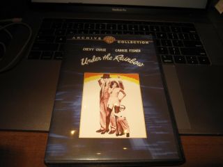 Under The Rainbow Dvd - Chevy Chase,  Carrie Fisher 1981 Rare Oop