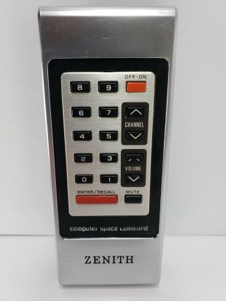 Vintage Rare - Zenith Computer Space Command Tv Remote Control