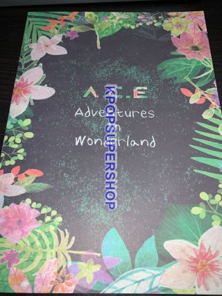 A.  C.  E Adventures in Wonderland CD Rare Night Ver No Photocards 2