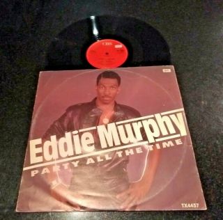 Eddie Murphy " Party All The Time " Rare Uk 12 " Rick James