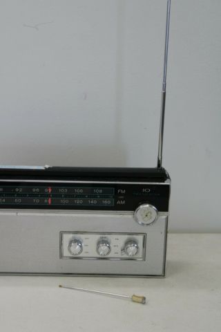 Rare Vintage RCA 10 Transistor AM/FM Radio Model RGM49E 2