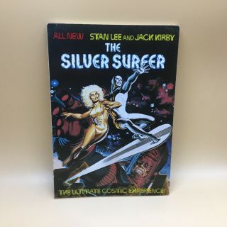 The Silver Surfer Stan Lee And Jack Kirby Simon And Schuster 1978 Rare Fireside