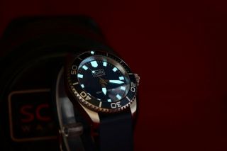 SCURFA DIVER ONE ND513 BLUE DIAL,  SAPPHIRE CRYSTAL,  RARE DISCONTINUED 2