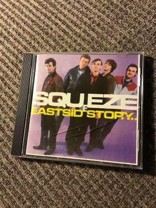 Squeeze - East Side Story,  Rare Japan Cd Print,  1981 Opp