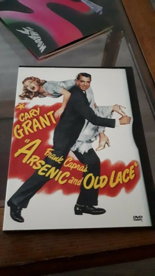 Arsenic And Old Lace (1944) Cary Grant Priscilla Lane Rare Snapcase Version