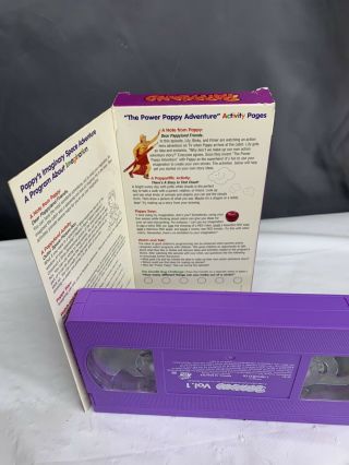 Pappyland Volume 1 VHS Tape 1998 Pappy Drewitt Razz Ma Tazz RARE OOP Children’s 2