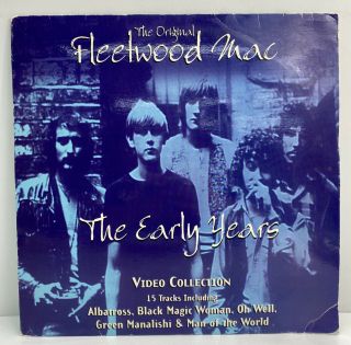 The Fleetwood Mac - The Early Years Laserdisc Rare Da92984