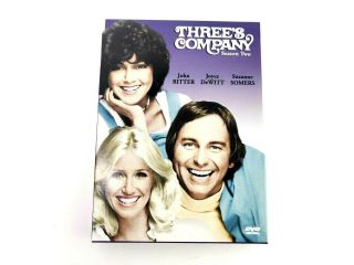 Three ' s Company Season 2 DVD Box Set 4 Disc 2004 RARE OOP 3 ' s Company Fast Ship 3