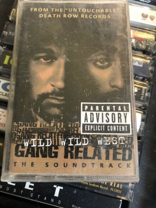 Gang Related The Soundtrack Cassette Tape Album Rare 2pac Snoop Dogg Ice Cube