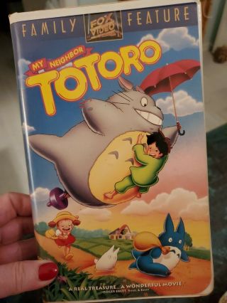 My Neighbor Totoro (vhs,  1994) Rare Out Of Print
