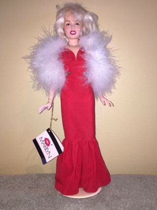 Vintage 18” 1983 Marilyn Monroe Rare World Doll 71890 Celebrity Doll Series