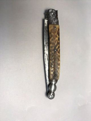 Chatellerault Solognot Navaja Knife French 19th Century Rare