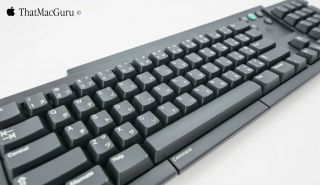 NeXT Computer Rare Japanese Keyboard - Black Apple Macintosh Mac ADB NOS 2