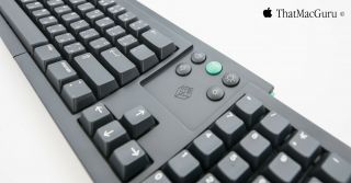 NeXT Computer Rare Japanese Keyboard - Black Apple Macintosh Mac ADB NOS 3