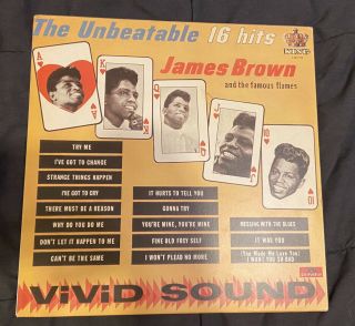 James Brown - The Unbeatable 16 Hits - French Press Polydor Paris Rare (?) Mono