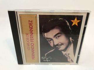 Rare Vintage Lo Mejor De Fernando Fernandez (cd,  1989,  Rca) 9829 - 2 - Rl